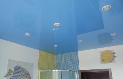 Потолок для ванной комнаты — какой лучше?